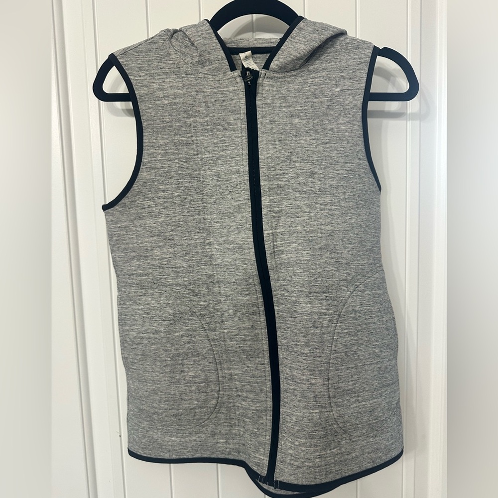 Lululemon Athletic Gray Zip-Up Vest